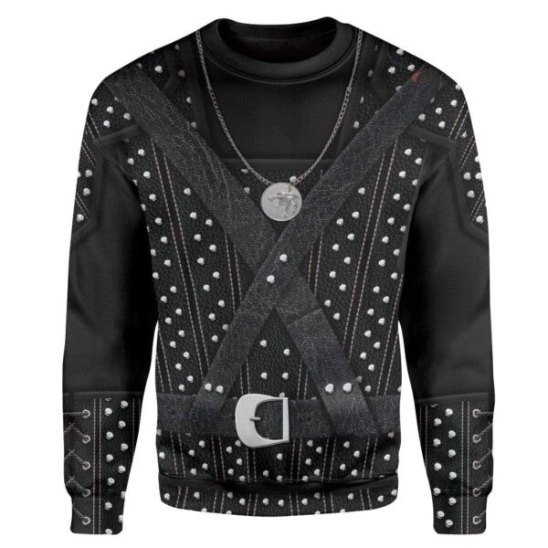 Cosplay The Witcher Custom T-Shirts Hoodies Apparel M23121 3D Custom Fleece Hoodies Long Sleeve S 