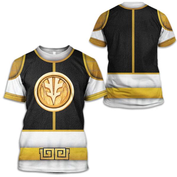 Cosplay White Ranger Custom T-Shirts Hoodies Apparel H15012 3D Custom Fleece Hoodies 