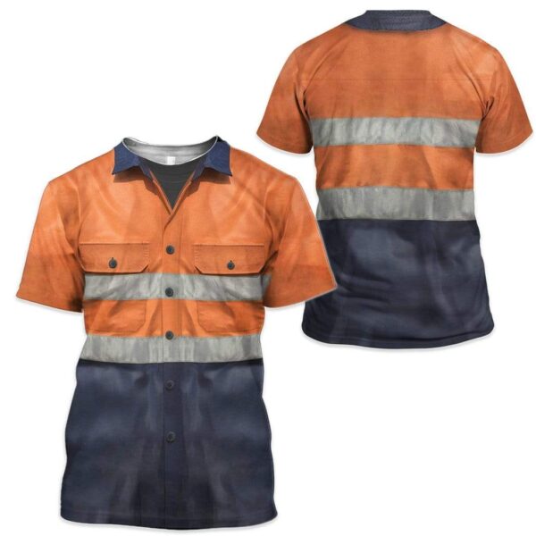 Cosplay Workman Mining Custom T-Shirts Hoodies Apparel CO-QM1001204 3D Custom Fleece Hoodies 