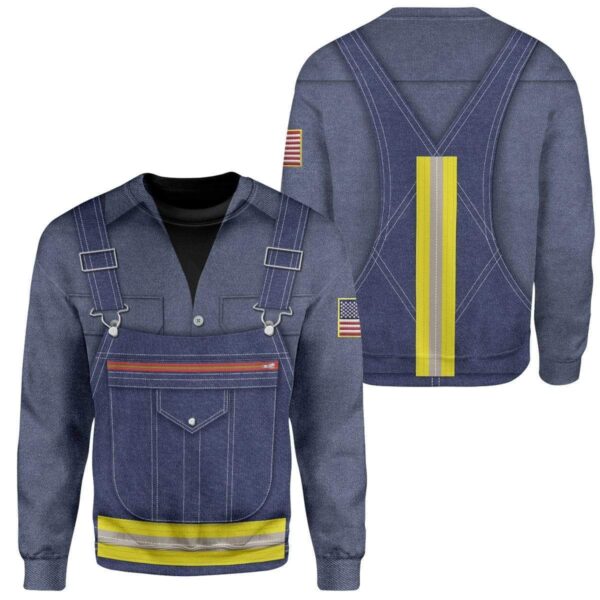 Cosplay Workman Mining Custom T-Shirts Hoodies Apparel CO-QM1001205 3D Custom Fleece Hoodies 