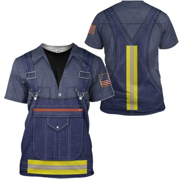 Cosplay Workman Mining Custom T-Shirts Hoodies Apparel CO-QM1001205 3D Custom Fleece Hoodies 