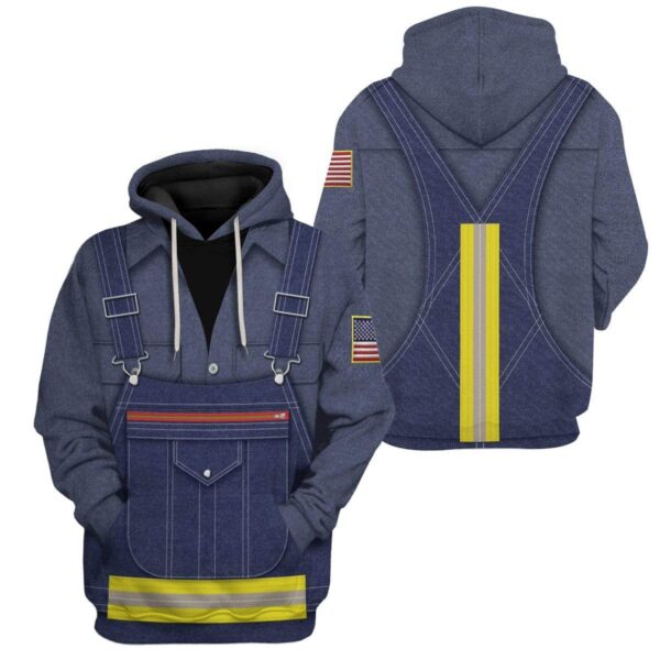 Cosplay Workman Mining Custom T-Shirts Hoodies Apparel CO-QM1001205 3D Custom Fleece Hoodies 