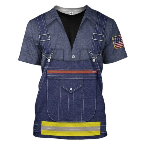 Cosplay Workman Mining Custom T-Shirts Hoodies Apparel CO-QM1001205 3D Custom Fleece Hoodies T-Shirt S 