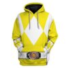 Cosplay Yellow Power Ranger Custom T-Shirts Hoodies Apparel HD-QM0102202 3D Custom Fleece Hoodies Hoodie S