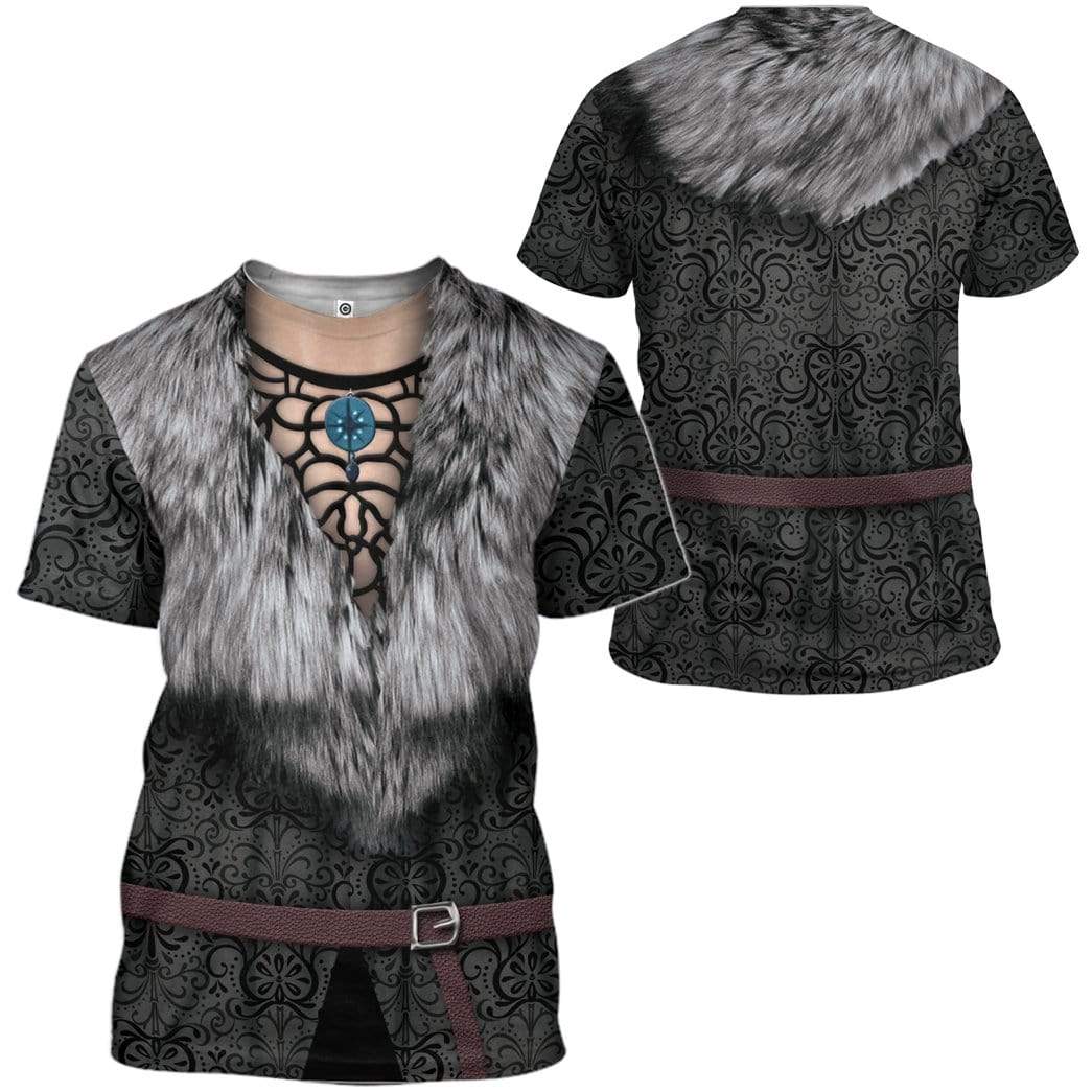 Cosplay Yennefer The Witcher Custom T-Shirts Hoodies Apparel CO-TA2412191 3D Custom Fleece Hoodies