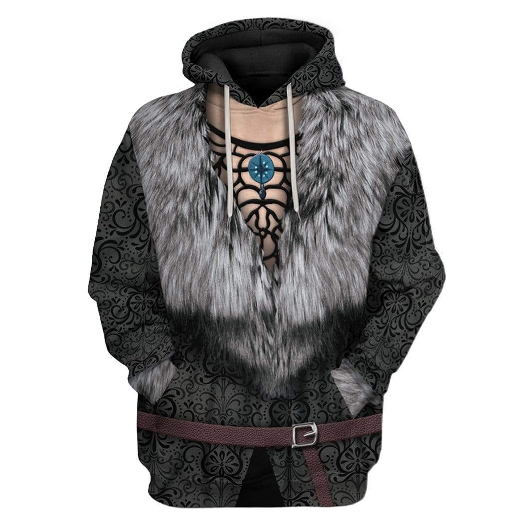 Cosplay Yennefer The Witcher Custom T-Shirts Hoodies Apparel CO-TA2412191 3D Custom Fleece Hoodies Hoodie S