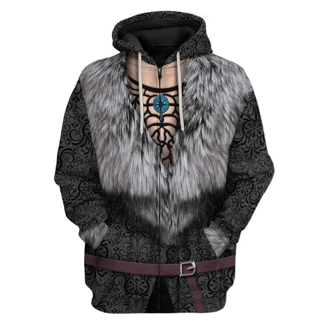 Cosplay Yennefer The Witcher Custom T-Shirts Hoodies Apparel CO-TA2412191 3D Custom Fleece Hoodies Zip Hoodie S