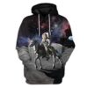 Custom Astronaut Napoleon Bonaparte in Space T-Shirts Hoodies Apparel HI-DT1212193 3D Custom Fleece Hoodies Hoodie S