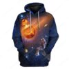 Custom Astronaut On The Rock Edge Apparel HD-DT2181912 3D Custom Fleece Hoodies Hoodie S