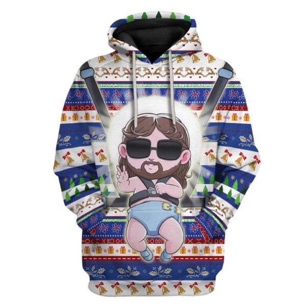 Custom Baby Jesus Christmas Apparel HD-AT2981903 3D Custom Fleece Hoodies Hoodie S 