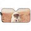 Custom Car Auto Sunshade Astronaut Cat on Mars HD-AT0491904-SS Auto Sunshade 57''x27.5''
