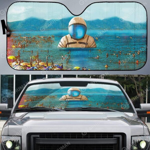Custom Car Auto Sunshade Astronaut HD-AT0391904-SS Auto Sunshade 