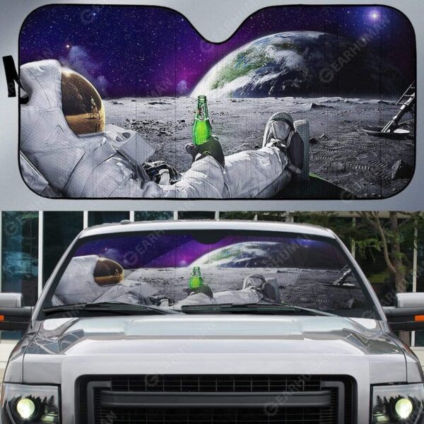 Custom Car Auto Sunshade Astronaut HD-AT0391907-SS Auto Sunshade 