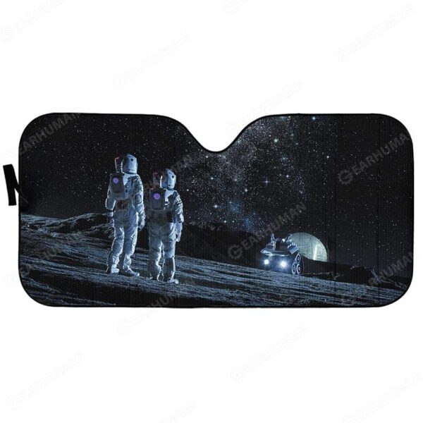 Custom Car Auto Sunshade Astronaut HD-AT0391918-SS Auto Sunshade 57''x27.5'' 