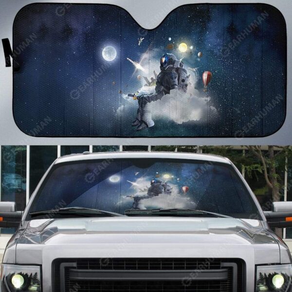 Custom Car Auto Sunshade Astronaut HD-AT0391920-SS Auto Sunshade 