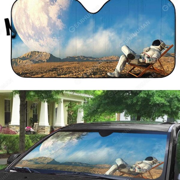 Custom Car Auto Sunshade Astronaut HD-AT0591911-SS Auto Sunshade 