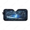 Custom Car Auto Sunshade Astronaut HD-AT1791902-SS Auto Sunshade 57''x27.5'' 