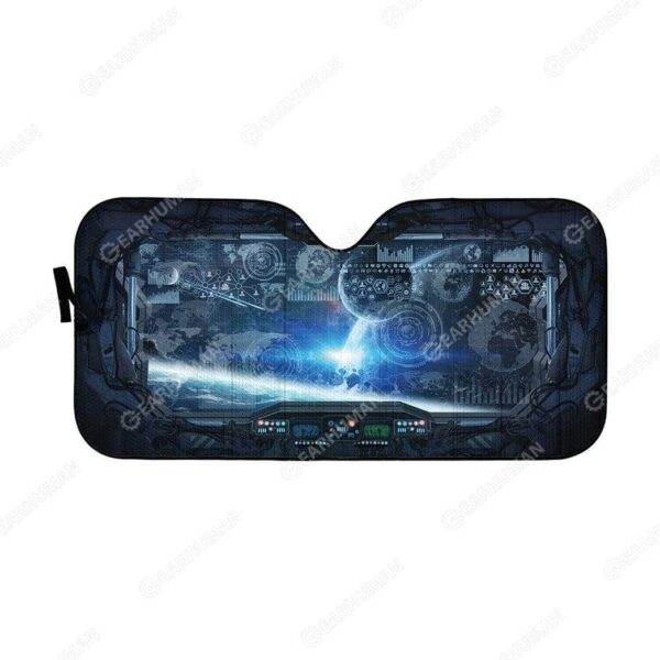 Custom Car Auto Sunshade Astronaut HD-AT1791902-SS Auto Sunshade 57''x27.5'' 
