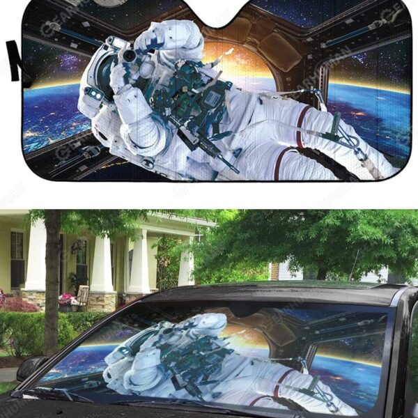 Custom Car Auto Sunshade Astronaut HD-DT0391901-SS Auto Sunshade