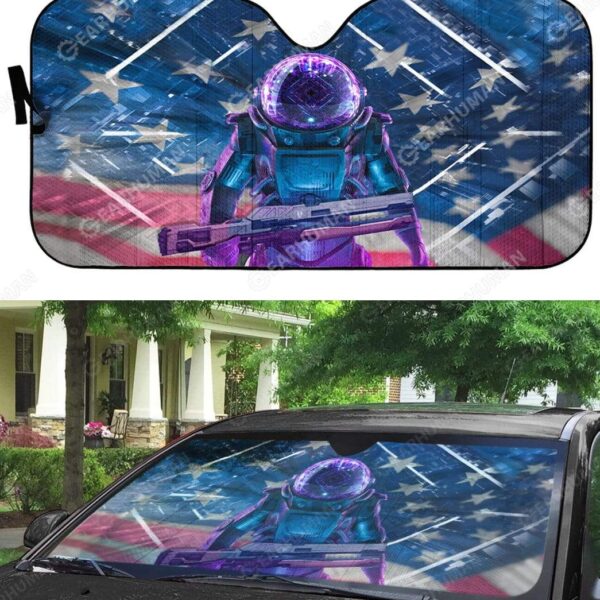 Custom Car Auto Sunshade Astronaut HD-DT1891901-SS Auto Sunshade 