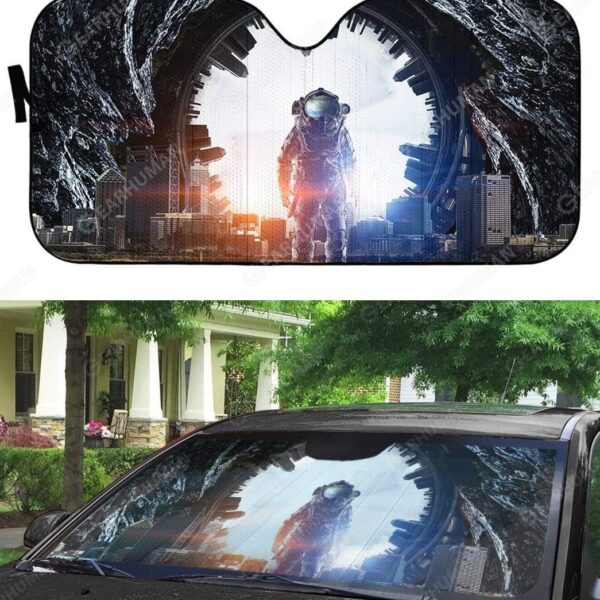 Custom Car Auto Sunshade Astronaut HD-DT2181926-SS Auto Sunshade 