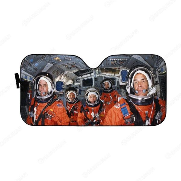 Custom Car Auto Sunshade Astronaut HD-DT2981911-SS Auto Sunshade 57''x27.5'' 