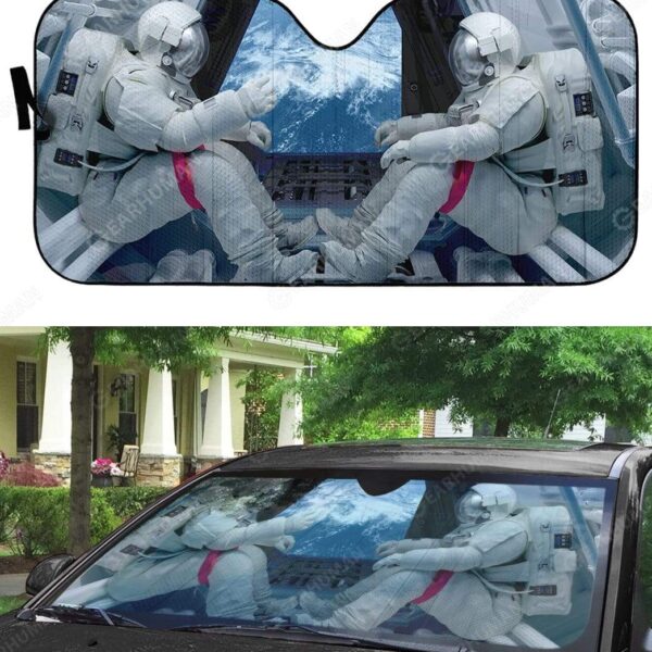 Custom Car Auto Sunshade Astronaut HD-DT3081917-SS Auto Sunshade 