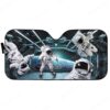 Custom Car Auto Sunshade Astronaut HD-DT3081920-SS Auto Sunshade 57''x27.5''