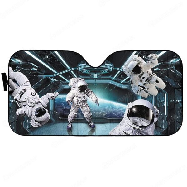 Custom Car Auto Sunshade Astronaut HD-DT3081920-SS Auto Sunshade 57''x27.5'' 