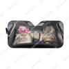 Custom Car Auto Sunshade Cat HD-GH1481905-SS Auto Sunshade 57''x27.5''