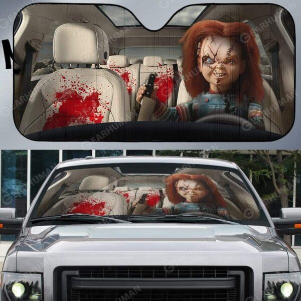 Custom Car Auto Sunshade Chucky HD-GH2081913-SS Auto Sunshade