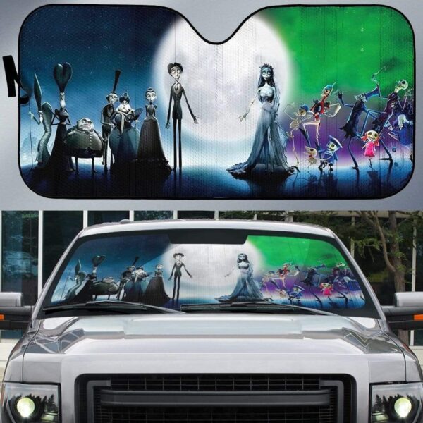 Custom Car Auto Sunshade Corpse Bride HD-DT2781903-SS Auto Sunshade