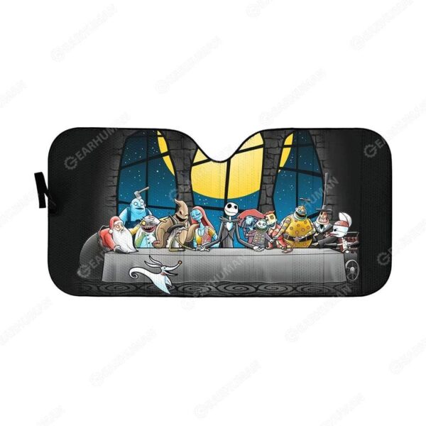 Custom Car Auto Sunshade Dinner Before Christmas HD-TT2681901-SS Auto Sunshade 57''x27.5'' 