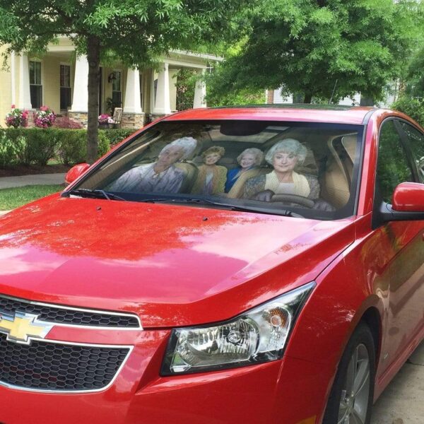 Custom Car Auto Sunshade Golden Girls HD-GH1681903-SS Auto Sunshade 