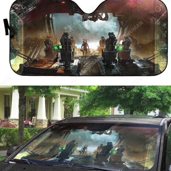 Custom Car Auto Sunshade Guardians of the Galaxy HD-GH1981907-SS Auto Sunshade 