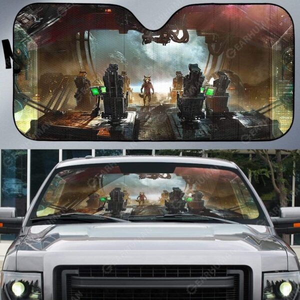 Custom Car Auto Sunshade Guardians of the Galaxy HD-GH1981907-SS Auto Sunshade