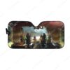 Custom Car Auto Sunshade Guardians of the Galaxy HD-GH1981907-SS Auto Sunshade 57''x27.5''