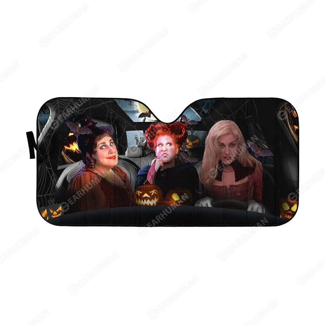 Custom Car Auto Sunshade Hocus Pocus HD-GH1981905-SS Auto Sunshade 57''x27.5''