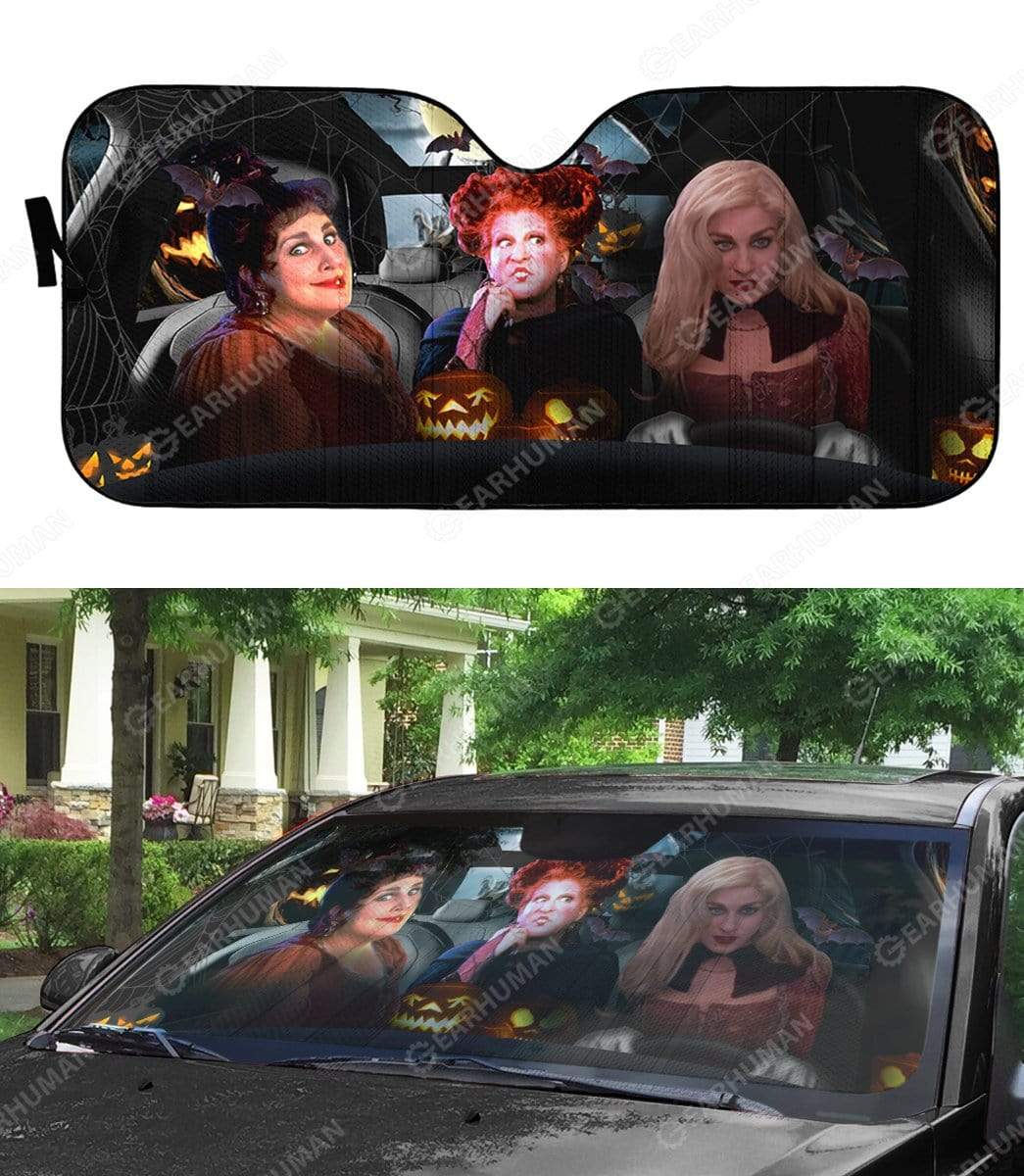 Custom Car Auto Sunshade Hocus Pocus HD-GH1981905-SS Auto Sunshade