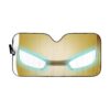 Custom Car Auto Sunshade Ironman HD-GH1581948-SS Auto Sunshade 57''x27.5''