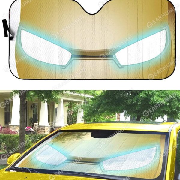 Custom Car Auto Sunshade Ironman HD-GH1581948-SS Auto Sunshade