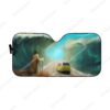 Custom Car Auto Sunshade Jesus HD-TA1091910-SS Auto Sunshade 57''x27.5''
