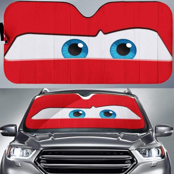 Custom Car Auto Sunshade Lightning McQueen HD-GH1381908-SS Auto Sunshade 