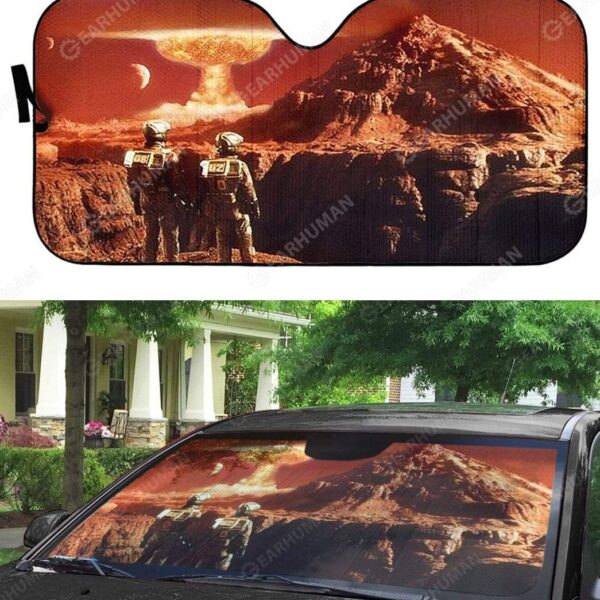 Custom Car Auto Sunshade Mars HD-GH2081919-SS Auto Sunshade 