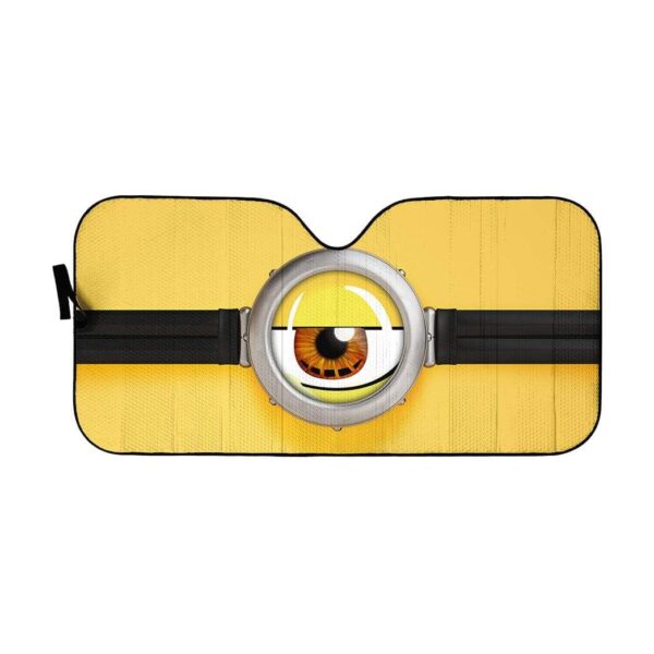 Custom Car Auto Sunshade Minion HD-GH1581923-SS Auto Sunshade 57''x27.5'' 
