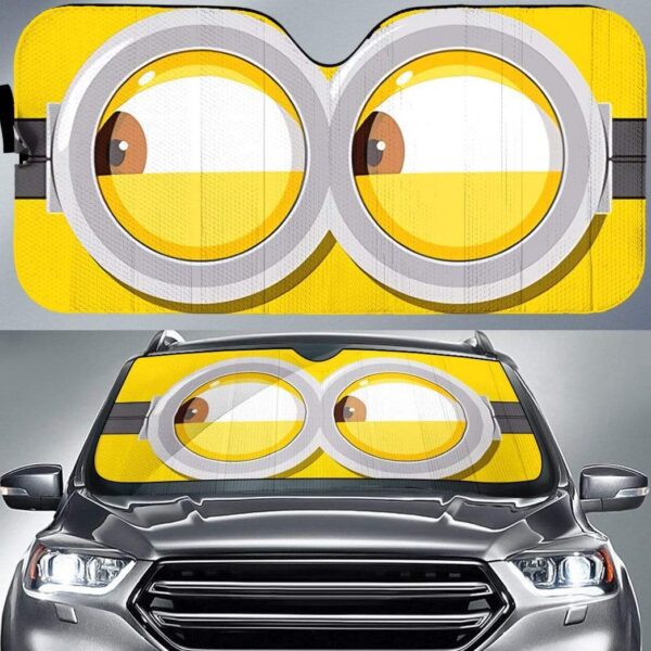 Custom Car Auto Sunshade Minion HD-GH1581938-SS Auto Sunshade