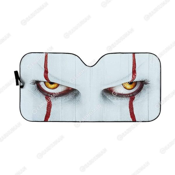 Custom Car Auto Sunshade Pennywise HD-GH1581904-SS Auto Sunshade 57''x27.5''