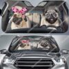 Custom Car Auto Sunshade Pug HD-GH1481908-SS Auto Sunshade