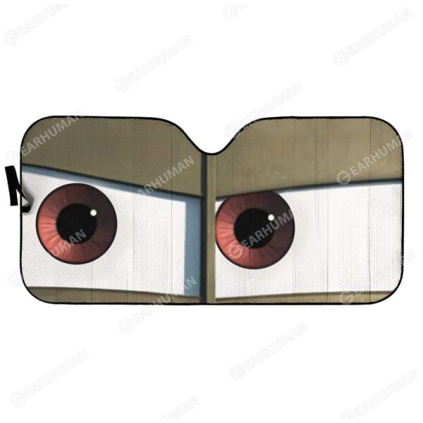 Custom Car Auto Sunshade Sarge HD-GH1481915-SS Auto Sunshade 57''x27.5'' 