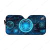 Custom Car Auto Sunshade Spacecraft Control Panel Dashboard HD-DT2181922-SS Auto Sunshade 57''x27.5''